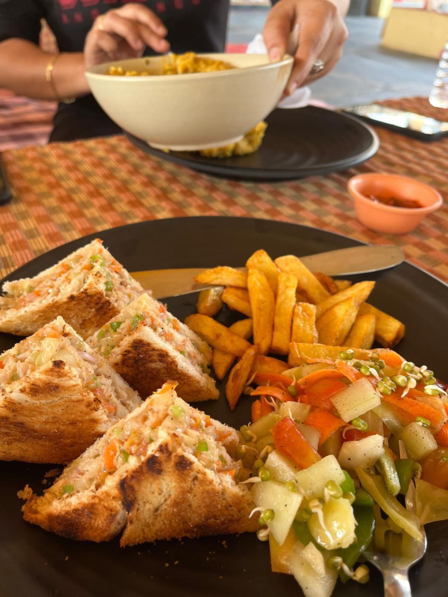Rasta Cafe Resort Hampi Zewnętrze zdjęcie