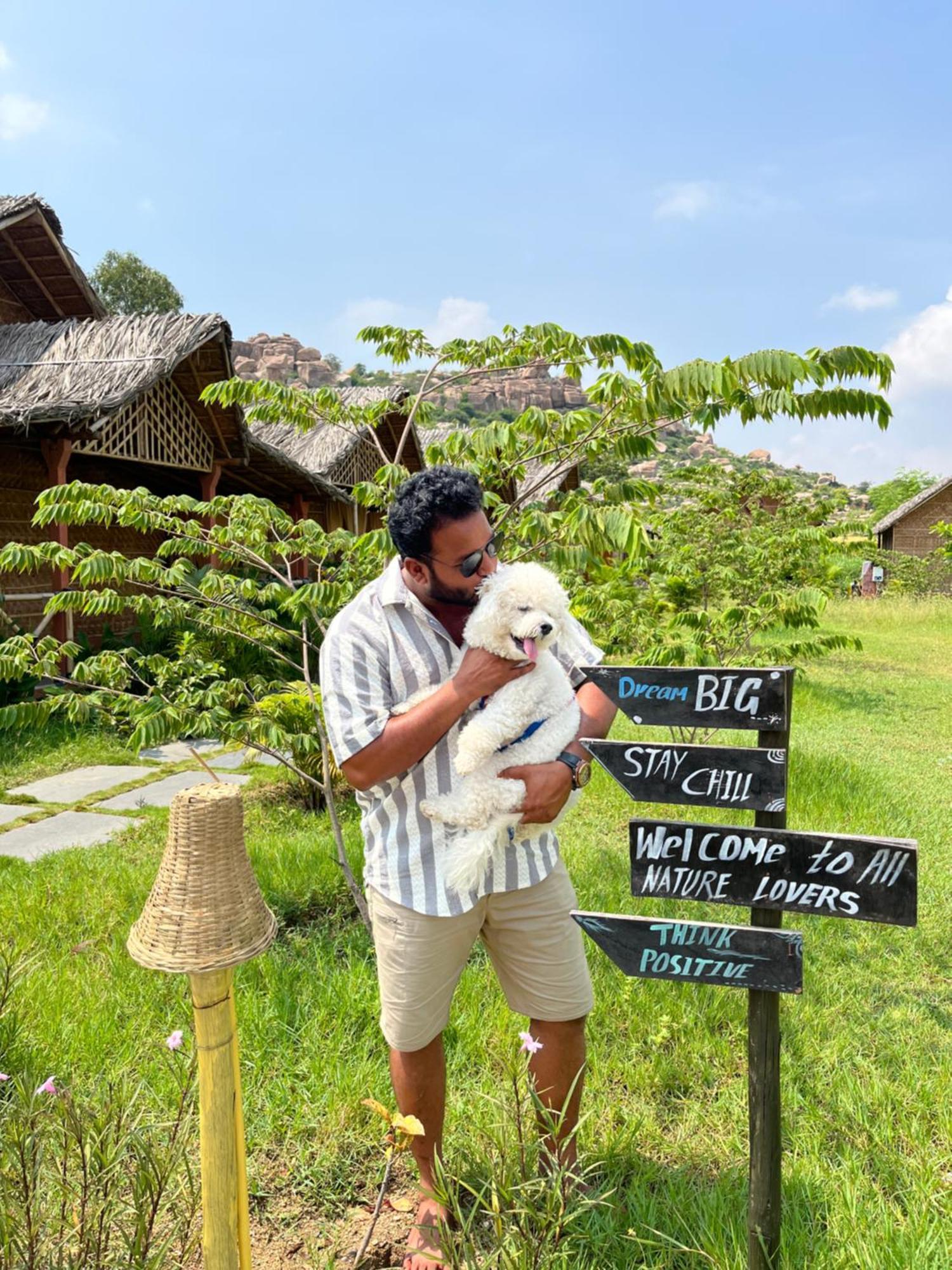 Rasta Cafe Resort Hampi Zewnętrze zdjęcie