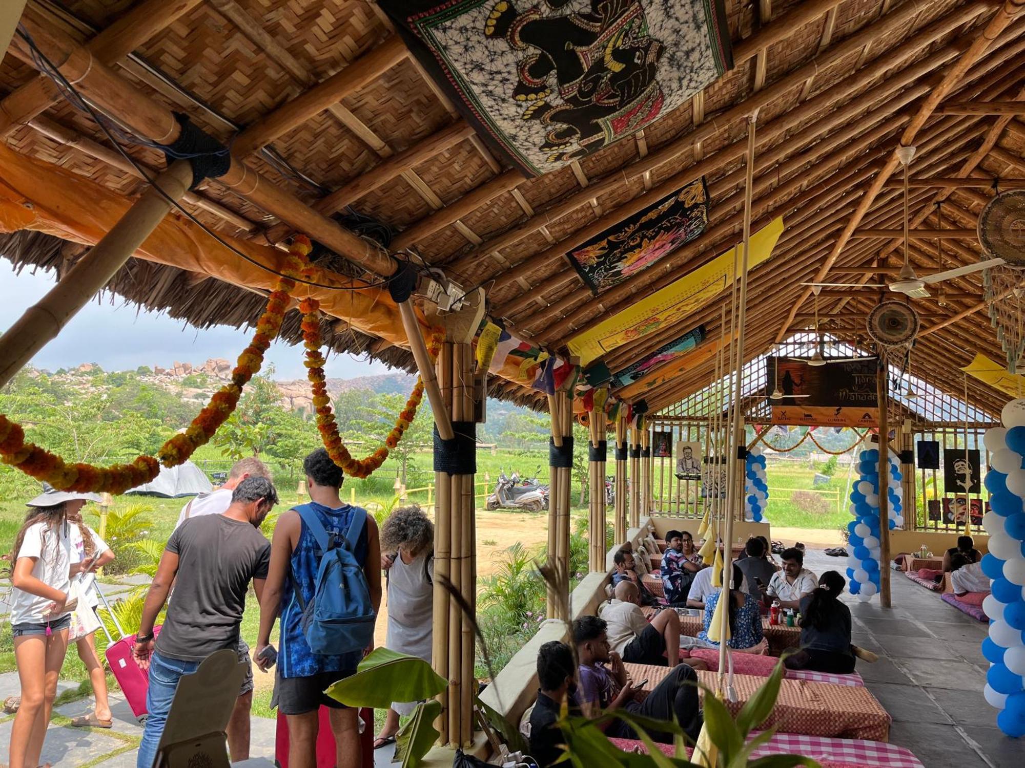 Rasta Cafe Resort Hampi Zewnętrze zdjęcie